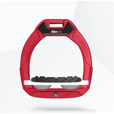 Verstelbare veiligheidsequipe voor kinderen met Grip Rood/Wit/Grijs Flex-On Safe-On
