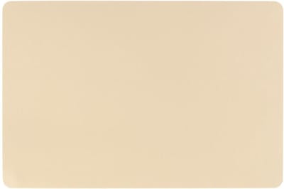 Atmosphera Placemat set van 4 - Beige - Lederlook - Bruin - 45 x 30 cm - Onderleggers