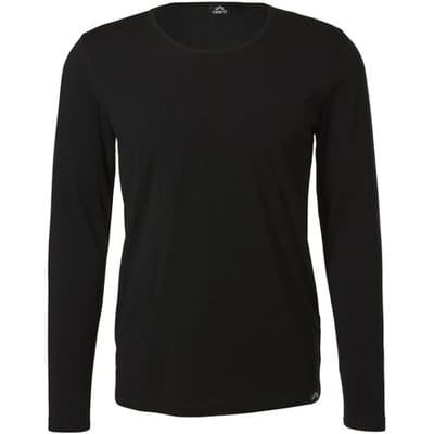 CRIVIT Thermoshirt met merinowol (S(44/46) Mannen, Zwart)