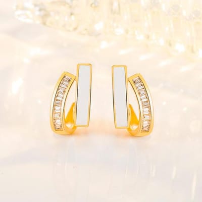 14k Vergulde Aros Mujer Oreja Drop Earring Voor Vrouwen Fijne Geometrische Sieraden Drop Earring Orecchini Vrouwtjes Vrouwen Meisjes