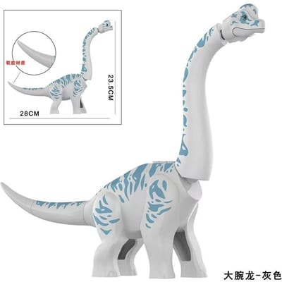 Grand Brachiosaure Découverte Briques de Construction DIY Dinosaures Dino Briques Set Jouets Éducatifs Pour Enfants Garçons Cadeaux de Noël