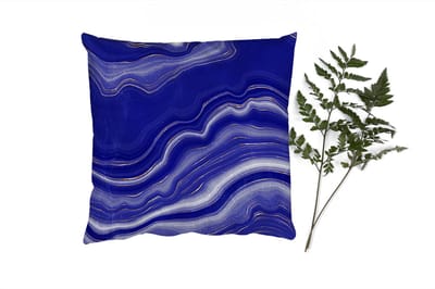 Sierkussens - Kussentjes Woonkamer - 40x40 cm - Glitter - Agaat steen - Edelstenen