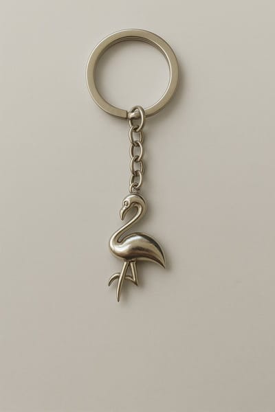 Flamingo Sleutelhanger – Sleutelaccessoire – Cadeau – Sleutelhanger Dier