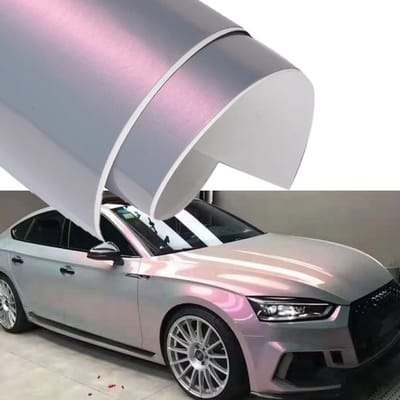 Dailygoody - Autofolie - Kameleon-effect - design - Glanzend roze en