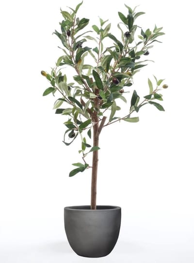 Emerald - Kunstplant - olijfboom - mini - 65 - cm