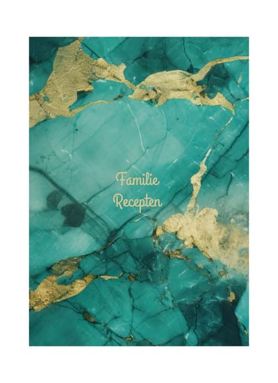 HappyBook - Receptenboek - Kookschrift - Familie Recepten - Recepten Bewaren - Samen Koken - Koken met Familie - Familie Cadeau - Hardcover - Elastiek - Boekenlegger - Gerechten bewaren - Favorieten - Samen eten - Luxe boek - Luxe cadeau - Uniek