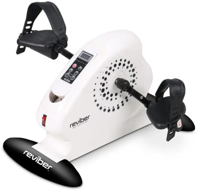 Reviber Mini bike - gemotoriseerde fietstrainer - bureaufiets- mini hometrainer- mobiliteitstrainer - revalidatie trainer