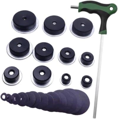 Saxofoon Reparatiegereedschap - Instrumentenonderhoud Set - Klankgaten Herstellen - Voor Diverse Saxofoons - 217 cm x 9 cm - Zilverkleurig