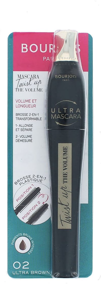 Bourjois Twist Up The Volume Mascara - 02 Ultra Brown