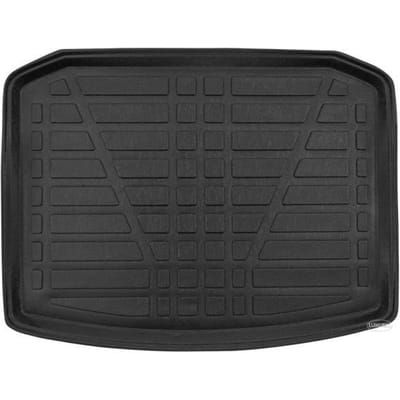Tapis De Coffre - SCOUTT - Skoda Karoq - Sur Mesure - 100% Imperméable - Antidérapant noir