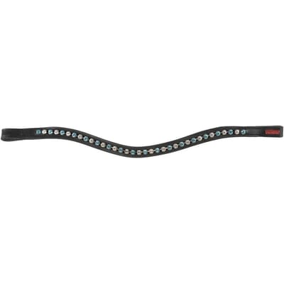 Paard wenkbrauwband bombe chaine kristal Premiere Lyskamm