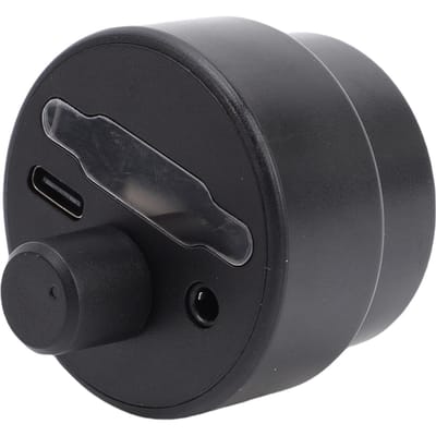 Détecteur de fuite d'eau Amplificateur sonore Écouteur sensible de fuite de canalisation d'eau souterraine avec écouteurs pour chantier gray