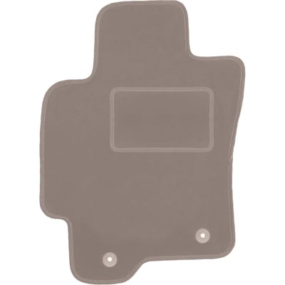 Beige bestuurdersmat voor: Jaguar X-Type stationwagen, sedan (2001-2009)
