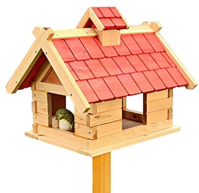 Vogelhuisje met Grote Zijdelingse Openingen en Eenvoudige Reiniging