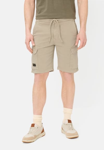 camel active fleXXXactive® Shorts met trekkoord - Maat menswear-30IN - Beige