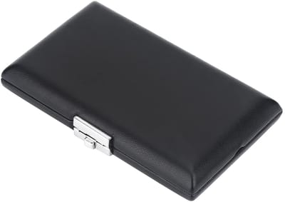 Dailygoods- Rietkist PU-leer - Rietcontainer - Accessoires voor blaasinstrumenten - Stevige sluiting - Lichtgewicht en duurzaam - Waterdicht en gemakkelijk schoon te maken
