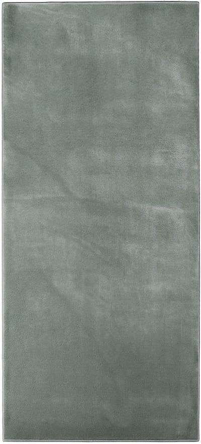 NATURL. Zacht laagpolige Loper - Cozy Groen - 80x180cm