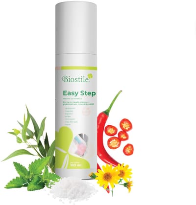 Biostile – Easy Step – Massagecrème met Capsaïcine – Glucosamine – 100 ml