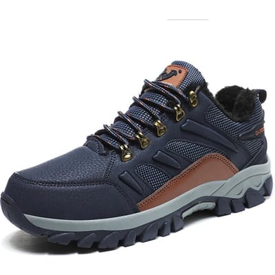 Wandelschoenen plusmaat Heren en Dames Casual Outdoorschoenen Mode Wilde Sneaker Reizen Wandelschoenen Outdoor 48 black