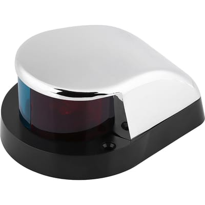 Feu de signalisation LED bicolore pour bateau, yacht, 12 V