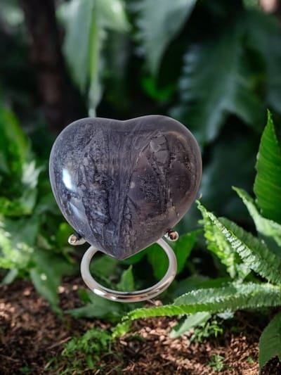 Hart Urn - Verdeel Urn - Grey Stone 11447