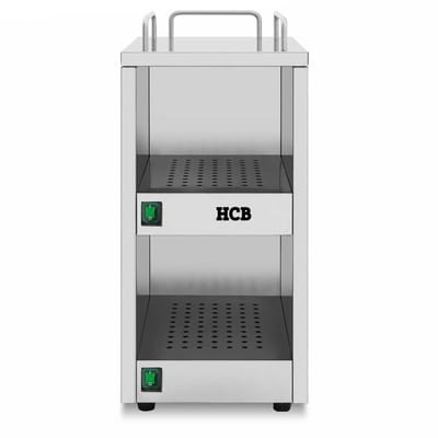 HCB® - Professionele RVS / INOX Kopjeswarmer - 36 kopjes - Horeca koppenwarmer - 15 kg - 9505