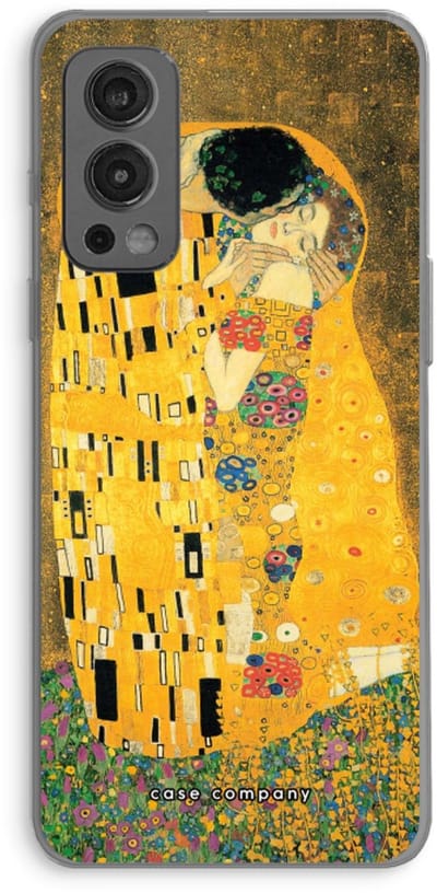 Case Company® - Hoesje geschikt voor OnePlus Nord 2 5G hoesje - Der Kuss - Soft Cover Telefoonhoesje - Bescherming aan alle Kanten en Schermrand
