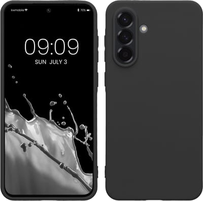 kwmobile telefoonhoesje geschikt voor Samsung Galaxy A36 5G - Hoesje voor smartphone - Back cover in donkergrijs