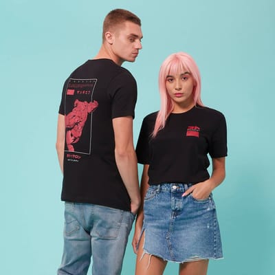 Street Fighter Arcade Zangief unisex t-shirt - Zwart - S - Zwart