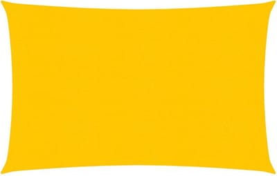 vidaXL - Zonnezeil - 160 - g/m² - 2,5x4 - m - HDPE - geel