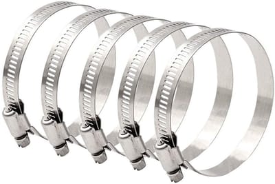 Allecto - Slangklemmen - Verstelbaar 52-76mm - Duurzaam - Voor Brandstofleidingen - Set van 5 stuks