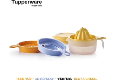 Tupperware Essentials Prep Master 5-in-1 Keukenhulp Set - 5 Delig