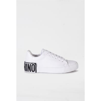 Moschino Calfskin Sneakers Black Größe: 35 | Trainers Outlet | Damen | Schwarz