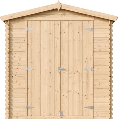 Timbela M343C1 - Houten tuinhuis - 3,53 m² - 206x216xH218 cm - zonder vloer