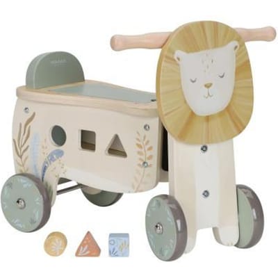 Little Dutch Loopfiets Leeuw FSC - Safari Friends Houten speelgoed