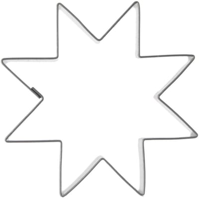 Orion - Bakvorm - Ster - 6 cm - Roestvrij Staal