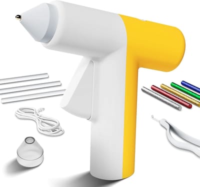 Solacis Lijmpistool draadloos - Lijmpistool hobby - Voor professioneel gebruik - Lijm - Veilig - Must have!