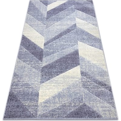 Kleden Rugsx Tapijt FEEL 5673/17944 Zilverspar beige /paars 120x170 cm