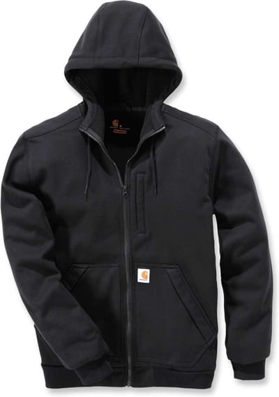 Carhartt - Wind Fighter - Hooded Sweatvest - Heren - Black - Maat M (valt als L)