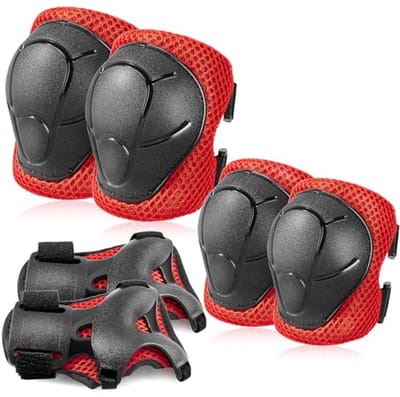Kinderen Knie en Elleboog Pads Set - Bescherming voor Rolschaatsen, Fietsen en Skateboarden