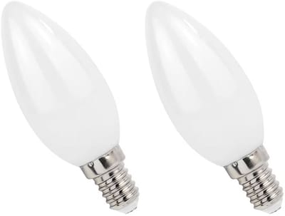 Spectrum LED Lamp E14 5.5W 230V - 650 Lumen - 4000K Neutraal wit - Natuurlijk licht - Energiezuinig - 2 stuks