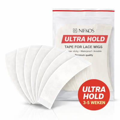 Nifkos - Ultra Hold Lace Wig Tape | Pruik tape | Hair Tape | Sterke en Langdurige extension Haar tape – 36 stuks