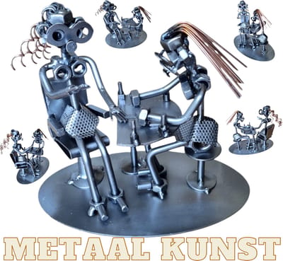 Manicure-metaal kunst-metaal beeld-nagels-het best cadeau-uniek-verjaardag-nagels-sinterklas gift-kerst-geschenk