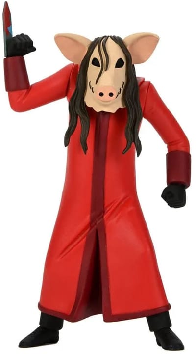 NECA Saw Toony Terrors Action Figure Jigsaw Killer (Red Robe) 15 cm Action Figuur