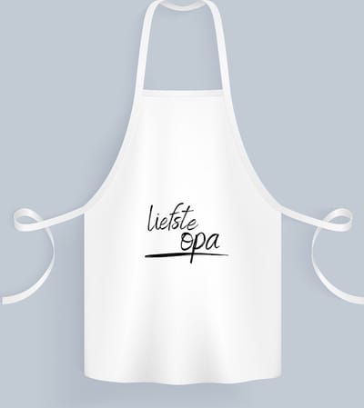 Akyol - liefste opa Keukenschort - Opa - de liefste opa - verjaardagscadeau - verjaardag - cadeau - cadeautje voor opa - opa artikelen - kado - geschenk - gift - 82 bij 71 cm