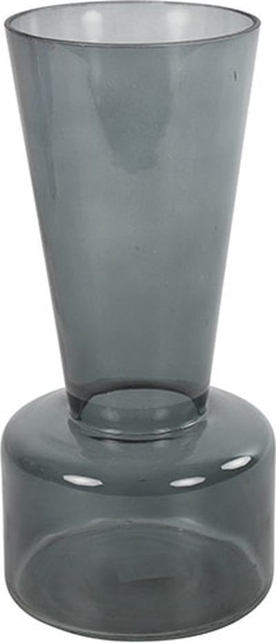 Countryfield Vaas Ellie glas L12B12H25CM antraciet