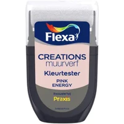 Flexa Creations Verftester - Mat - Pink Energy - 30ml
