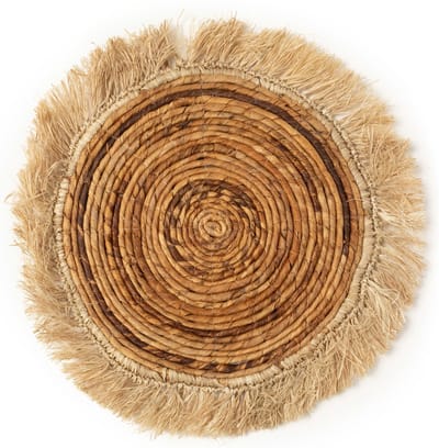 The Banana Raffia Placemat - Natural
