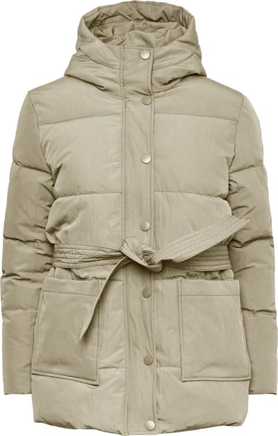 PIECES PCNIDONE NEW TIE BELT JACKET Dames Jas - Maat XL