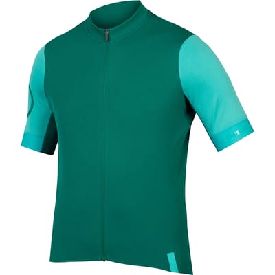 Endura Fs260 Korte Mouw Wielertrui Groen S Man